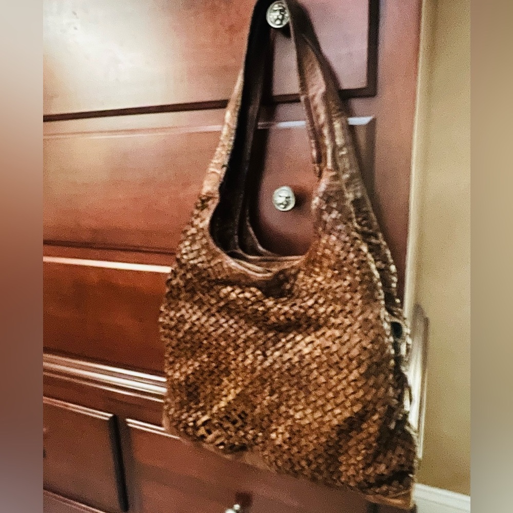 Costanza Rota Woven Leather Handbag